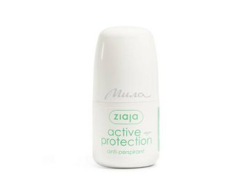 Антиперспирант шариковый ZIAJA Roll-on Active Protection Активная защита, 60 мл
