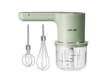 Миксер аккумуляторный Galaxy LINE GL 2234 зеленый 50 Вт