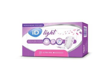 Прокладки женские урологические iD Light Ultra mini, 28 шт