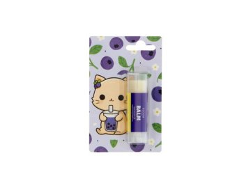 Бальзам для губ Bloom Cosmetics Черничный bubble tea, 4.9 г