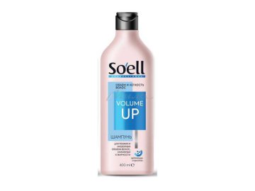Шампунь для волос SOELL Professional VOLUME UP Объем и сила, 400 мл