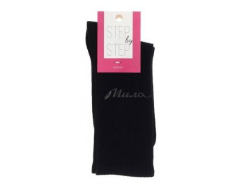 Носки женские STEP by STEP резинка, цвет черный, размер 23, арт. 4с3343