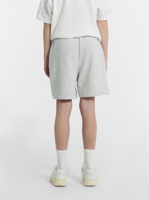 Шорты для девочек серые с печатью, фото 4 из 6