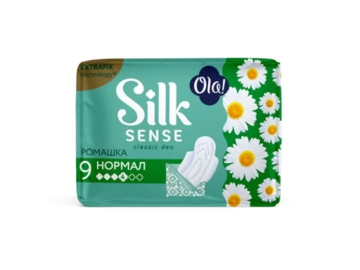 Прокладки толс Ромашка Ola! Silk Sense CLASSIC WINGS 9шт