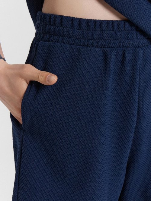 Комплект мужской синий: футболка и шорты, фото 7 из 8