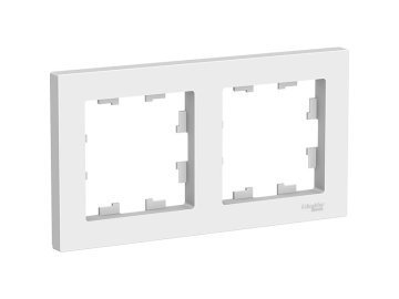 ATLASDESIGN бел. Рамка 2-местн. ATN000102