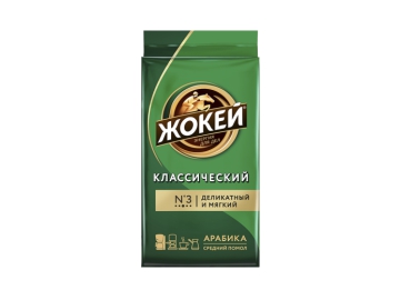 Кофе Жокей Классический в/с мол 100г