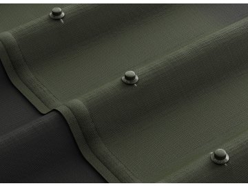 Лист ONDULINE Черепица x5 SR-150 3D (зелёный) 1,95х0,95 м. на акции в магазинах Ома