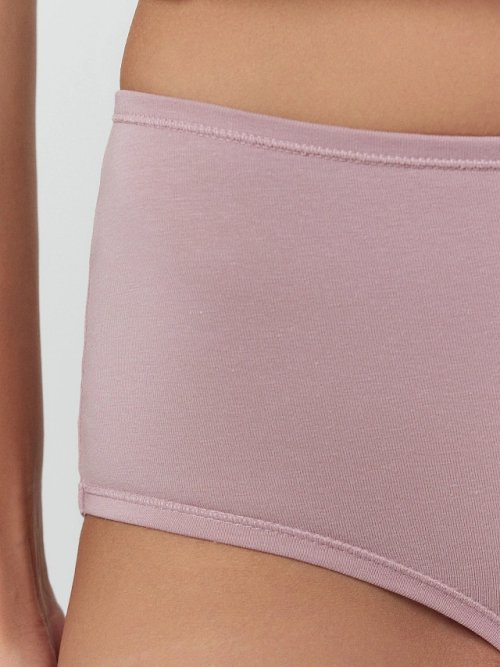 Трусы женские слипы набор (3 шт.) в бежевом цвете, фото 5 из 24