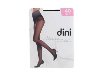 Колготки женские DINI Classic, nero, размер 3, 40 ден