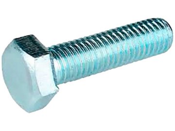 Болт М10х 30 оцинк. (1,0кг~38шт) кл.пр. 5,8 DIN 933 FixHaus