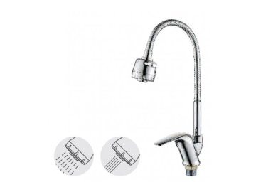 Смеситель для кухни с гибким изливом Ledeme арт. L4331