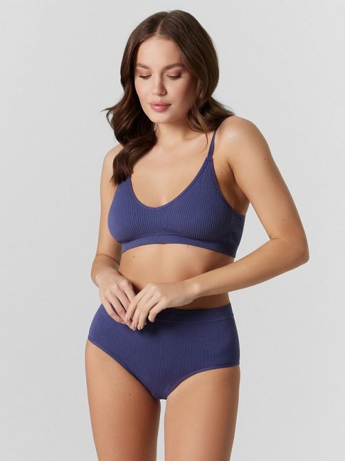 Трусы шортики женские фиолетовые, фото 1 из 5