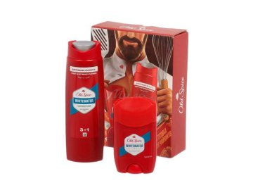 OLD SPICE Твердый дезодорант, 50 мл + Гель для душа-Шампунь 3 в 1 Whitewater, 250 мл
