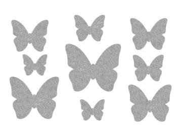 Декор "Бабочки 6" из жидких обоев в Бобруйске Ома