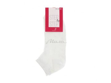 Носки женские STEP by STEP р 25 сетка белый арт.9005М-34