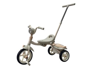 Трехколесный велосипед с ручкой Bubago Jerry BG 200-2 (бежевый)