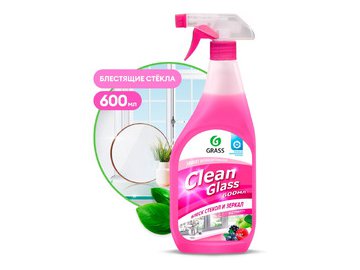 Очиститель стекол GRASS Clean Glass Лесные ягоды 600 мл 125241