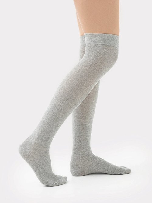 Гольфы женские в сером цвете, фото 2 из 3