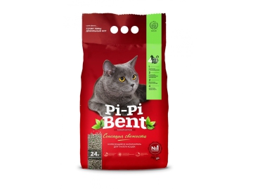 Наполнитель Pi-Pi-Bent для кошачьего туалета, СЕНСАЦИЯ СВЕЖЕСТИ, 10 кг (24 л)
