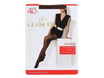 Колготы женские GLAMOUR Tiamo 40 ден, размер 3, daino