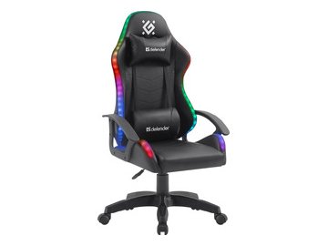 Игровое кресло Defender Factor X RGB (Черный) 64045