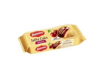 Печенье Яшкино Jaffa Cake вишня 137 г