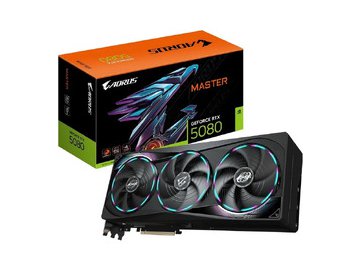 Видеокарта Gigabyte Aorus GeForce RTX 5080 Master 16G GV-N5080AORUS M-16GD