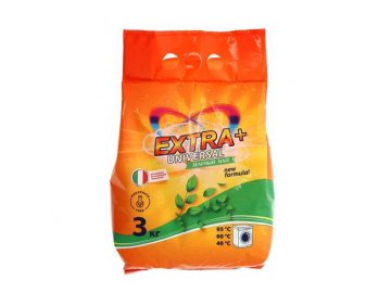 Порошок стиральный EXTRA Автомат с кондиционером Зеленый чай 2 в 1, 3000 г
