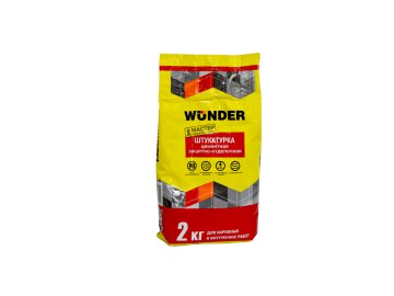 Штукатурка цементная WUNDER, 2 кг