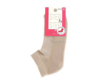 Носки женские STEP by STEP Махровая стопа, размер 23, цвет бежевый, арт. НЖ 9048-40