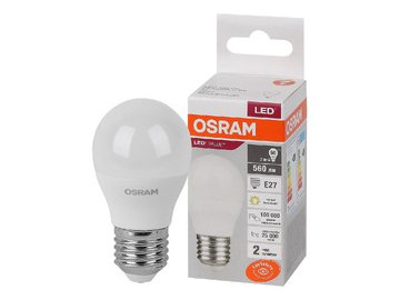 Лампа светодиодная OSRAM P60 7W 3000K Е27 в Барановичах 5 элемент