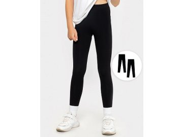 Легинсы для девочек мультипак (2 шт.) в черном цвете Марк Формель