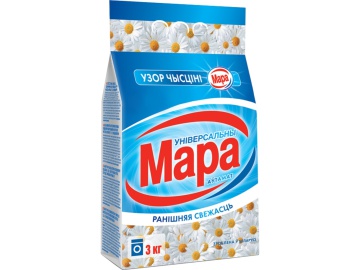 СМС "МАРА" (узор чысц.,утр.свежесть) 3кг на акции в магазинах Евроопт