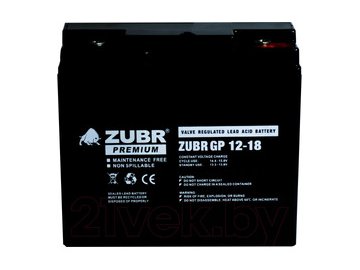 Аккумулятор для ИБП Zubr GP 12-18