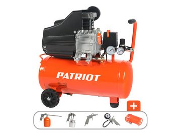 Компрессор Patriot EURO 24-240K + KIT 5В 5 элемент