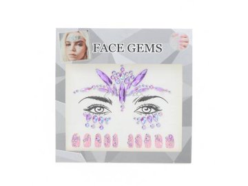 Стразы для лица ODRI, арт. PL142