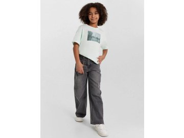 Джинсы для девочек серые Марк Формель