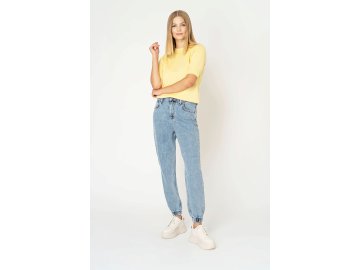 Брюки джинсовые женские real blue Элема, модель 3411