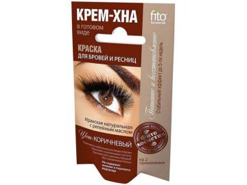 Краска для бровей и ресниц ФИТОКОСМЕТИК крем-хна, 2х2мл из каталога Мила