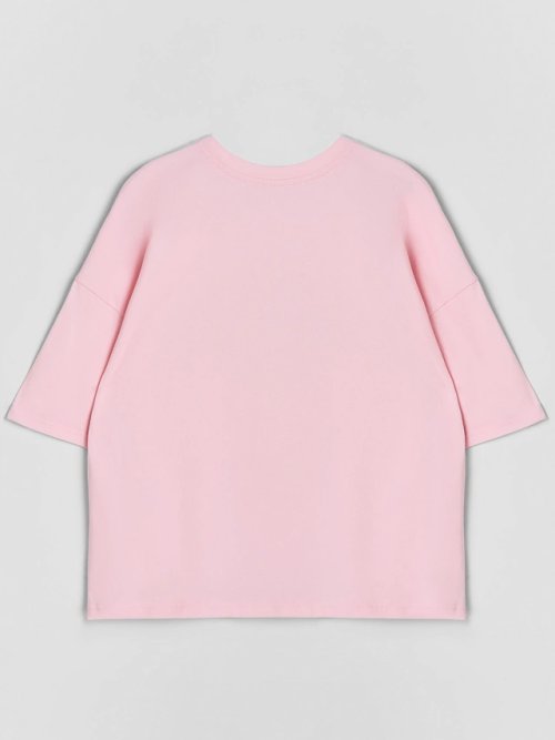 Комплект домашний женский розовый оверсайз, фото 6 из 18