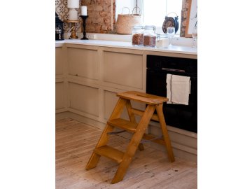 Лестница-стремянка деревянная Wood Step SFK-3L цв.Ольха