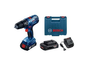 Дрель-шуруповерт Bosch GSB 180-LI (06019F8307) с 2-мя АКБ, кейс