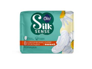 Прокладки женские OLA! Silk Sence Classic deo Super, 8 шт.