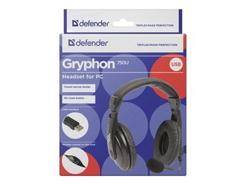 Наушники Defender Gryphon 750U (63752)