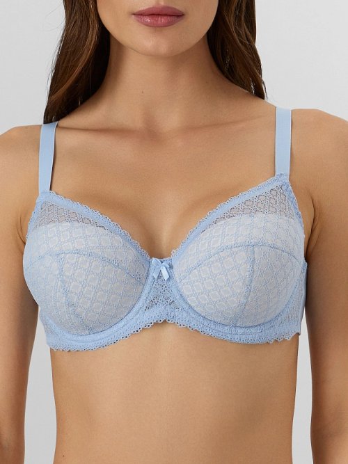 Бюстгальтер макси женский голубой, фото 1 из 3