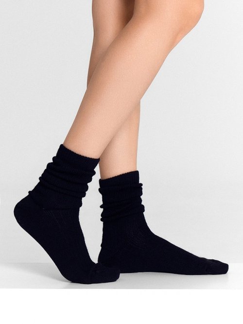 Носки женские высокие черные, фото 3 из 5