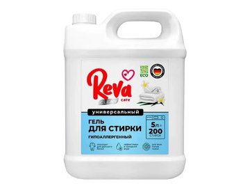 Гель для стирки REVA CARE для темного белья Концентрат, 5л