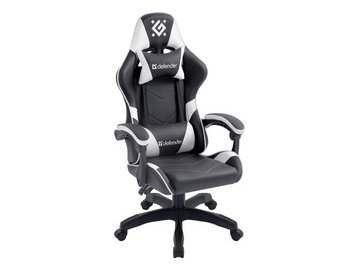 Игровое кресло Defender Companion (черный/белый)