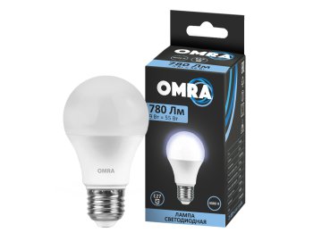 Лампа светодиодная OMRA А60 9Вт Е27 4000К